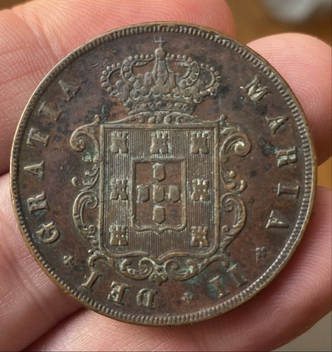 Moeda XX Reis D MARIA II - 1850