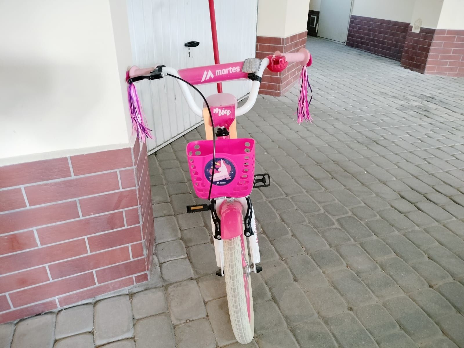 Rower dziecięcy 16' różowy