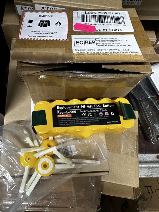 Акумулятор для пилососа iRobot Roomba 500 600 700 5000 mAh 14.4V