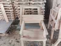 Stoły ławy krzesła ogrodowe drewniane