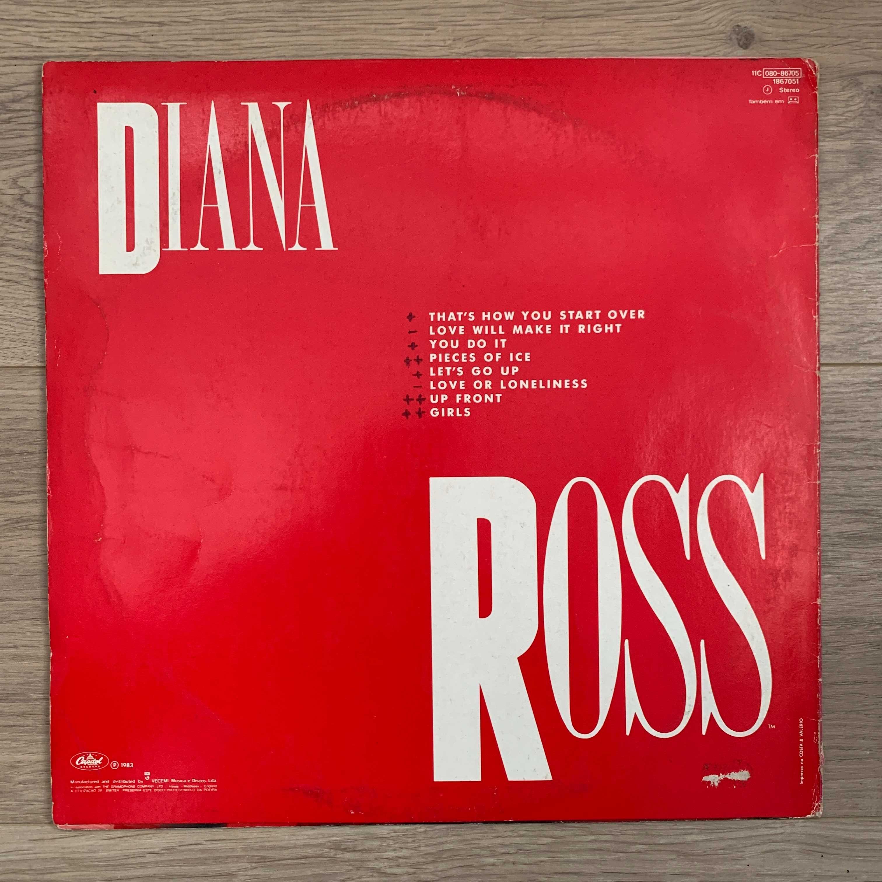 Vinil Diana Ross Rhythm Blues + Ross