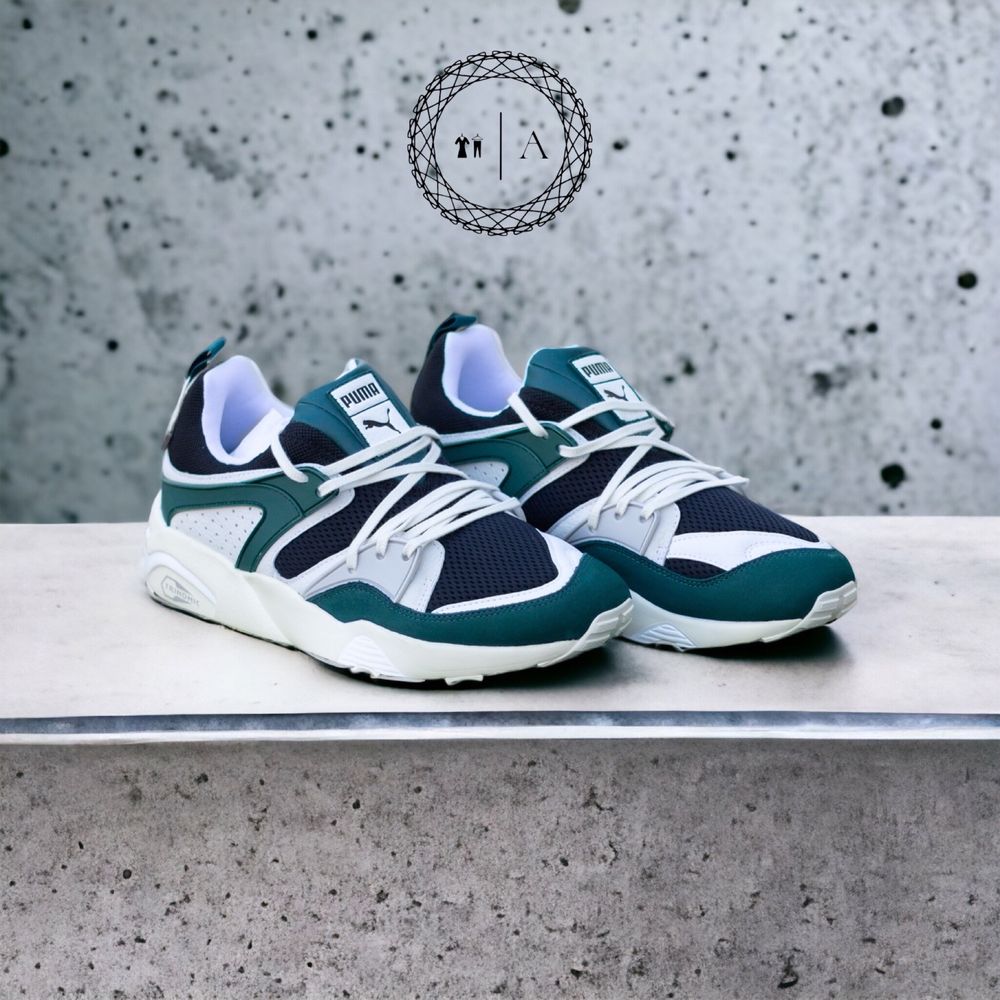 PUMA BLAZE OF GLORY PRM 387575-02 GREEN/BLACK чоловічі кросівки