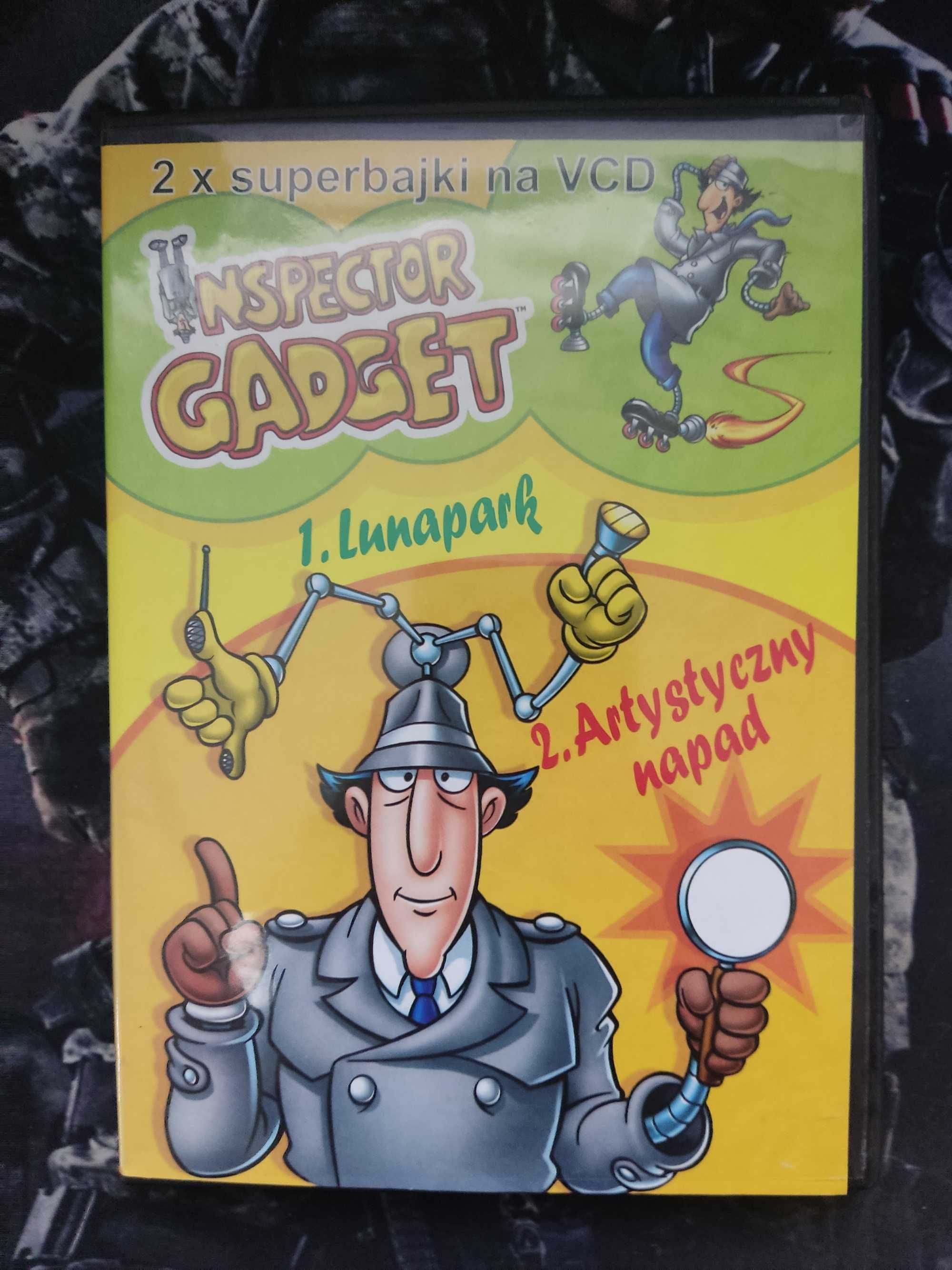 Inspector Gadget "Lunapark", "Artystyczny napad" DVD-Video