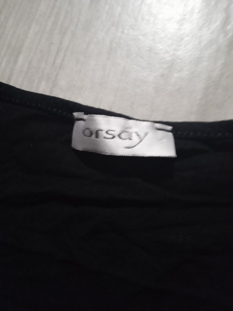 Czarna koszula Orsay