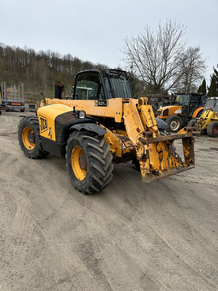 Ladowarka teleskopowa JCB 531 70, 2008 rok