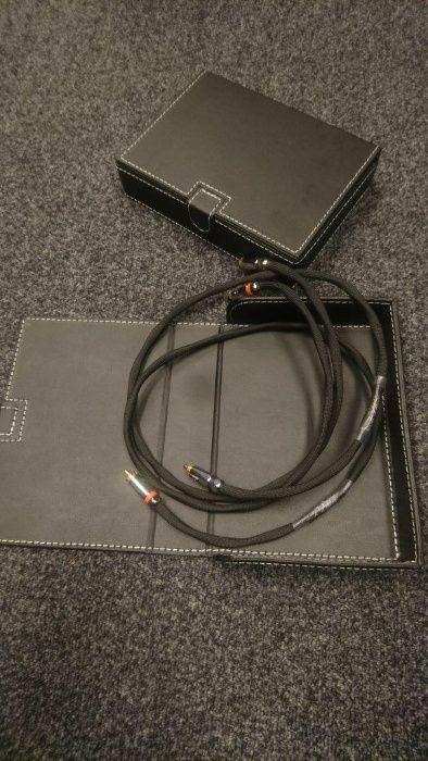 TA Kable II Gemini interkonekt stereo RCA 2x 1m Trans Audio Hi-Fi Wroc