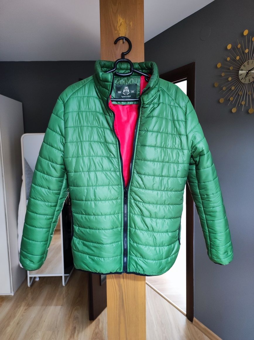 kurtka zielona pikowana outdoor