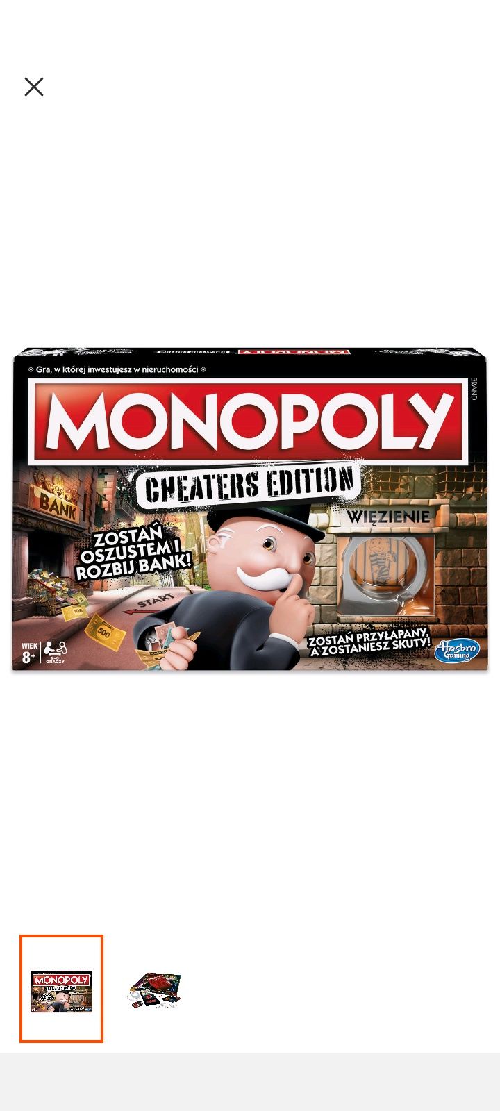 Monopoly gra planszowa