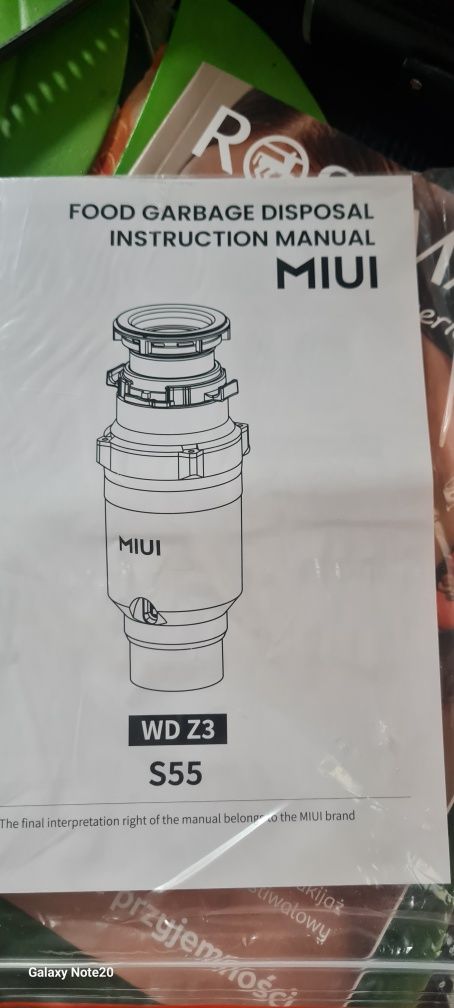 Rozdrabniacz pod Zlew MIUI