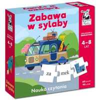 Zabawa w sylaby. Układanka edukacyjna 4 - 8 lat - Krzysztof Stręcioch