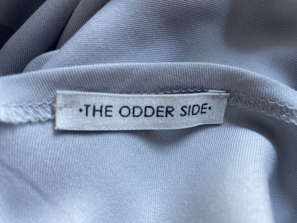 The Odder Side sukienka szara ramiączka modal S
