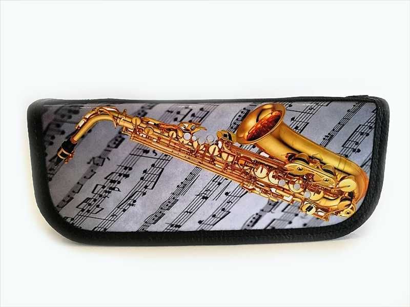 Saksofon Zebra Music P18 - sax - piórnik made in Poland -