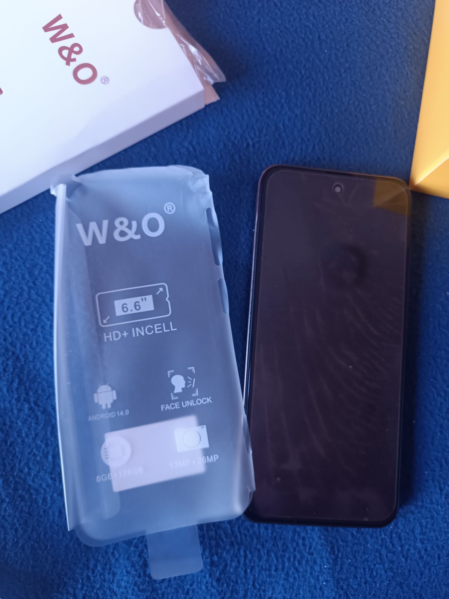 Smartphone W&O X16 rosa gold NOVO
