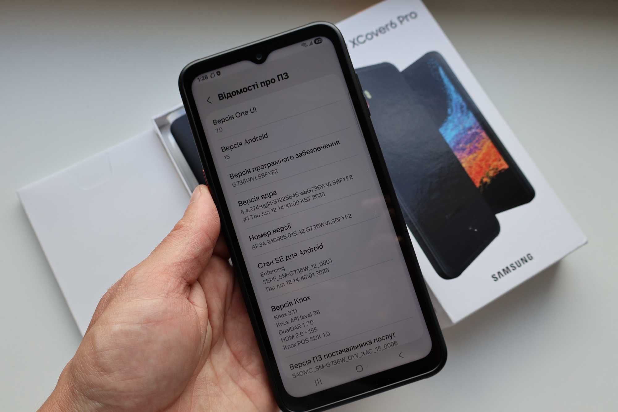 Новий Samsung Galaxy XCover6 Pro 128Gb SM-G736W Black Оригінал!