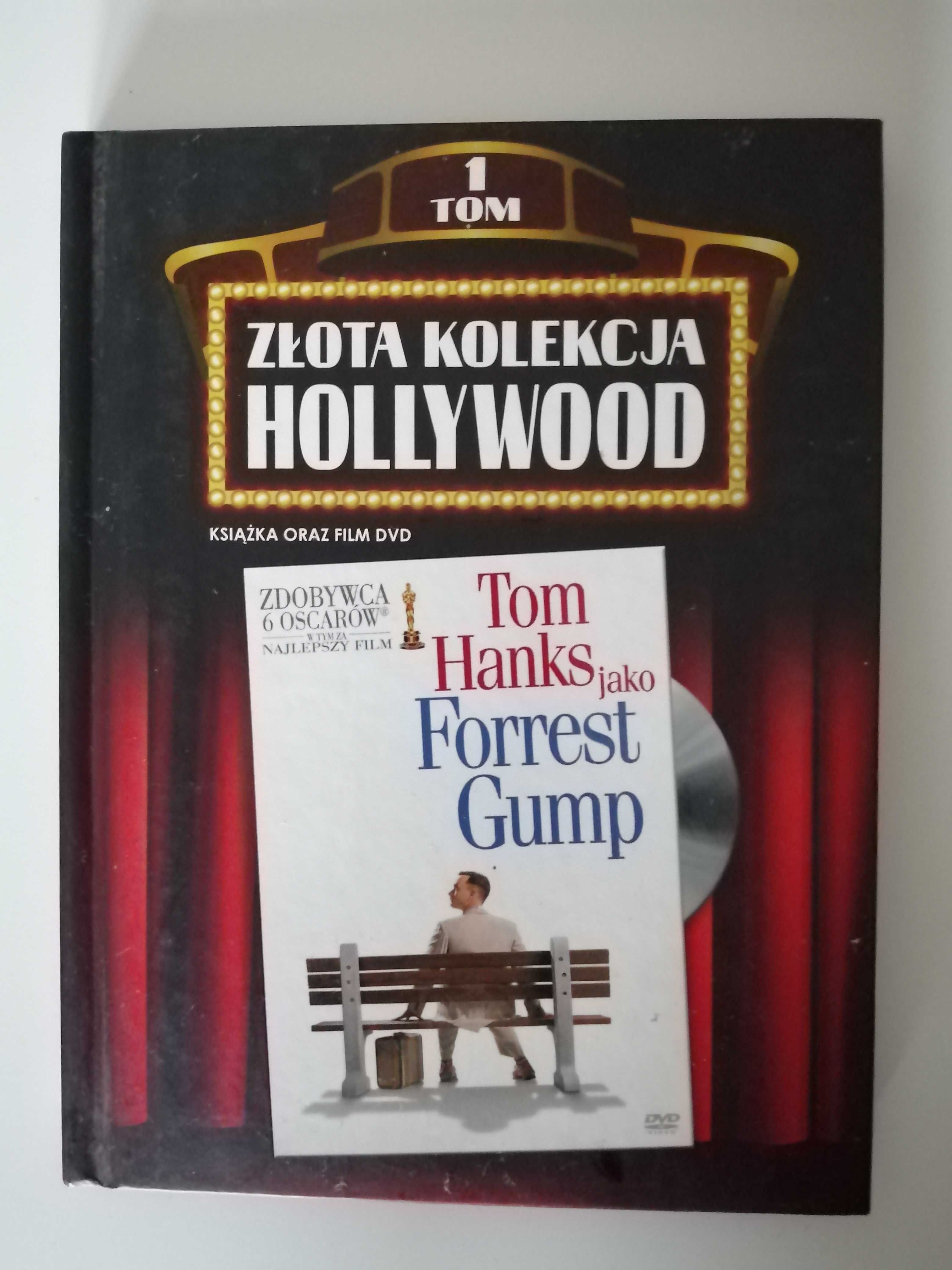 Forrest Gump DVD książka z filmem Złota Kolekcja Hollywood tom 1