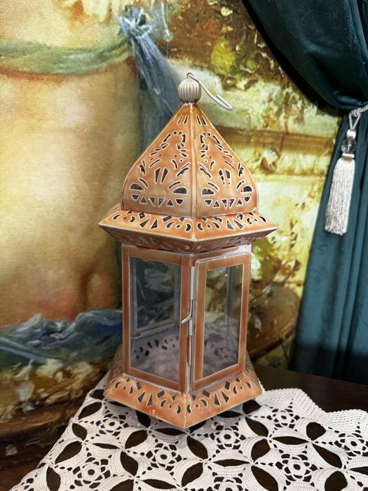 Lampion ozdobny na świece