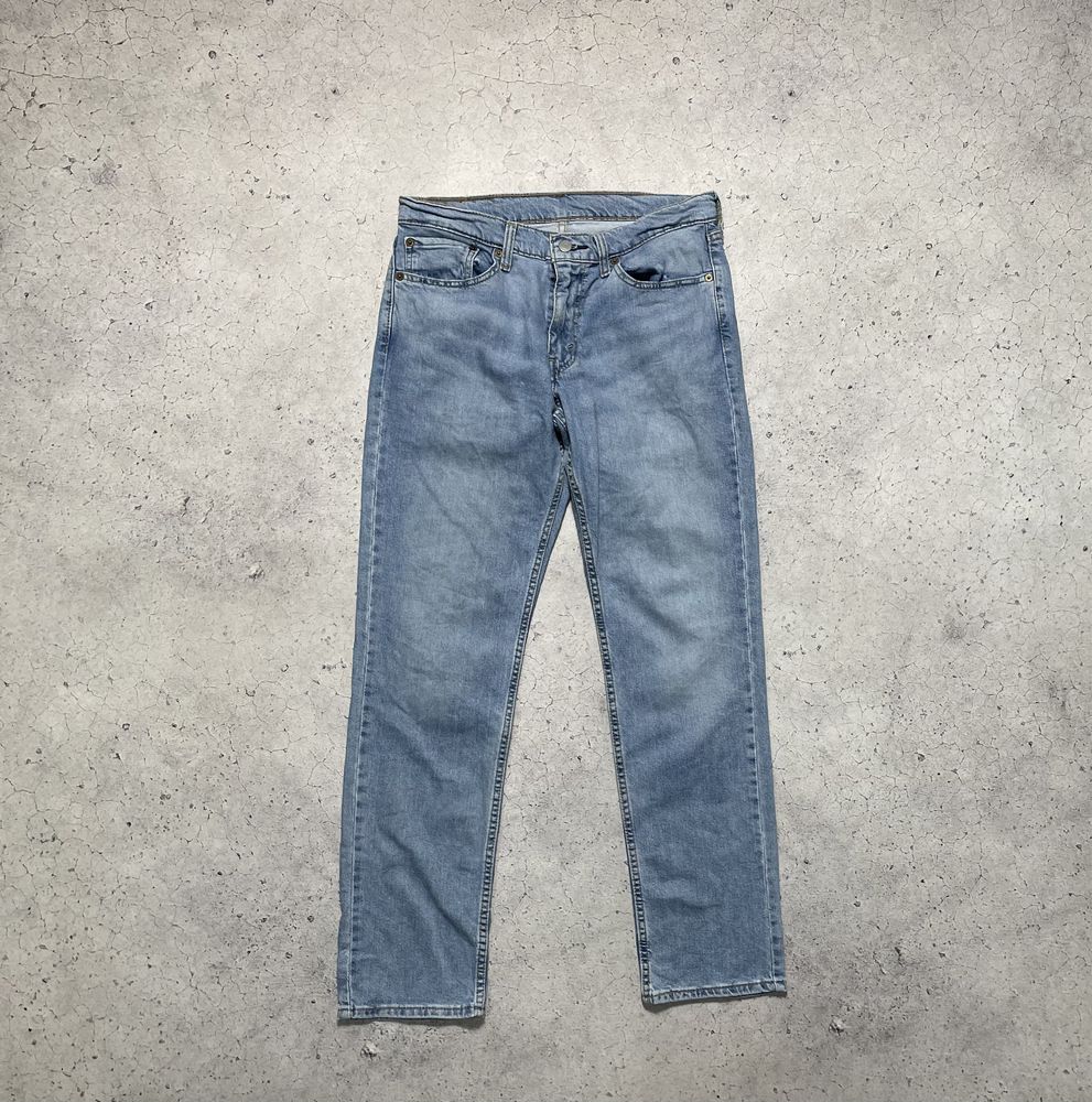 Мужские Джинсы Levis Strauss 511 32x32 Оригинал Светло Синие