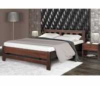 ліжко дерев"яне з ламелями Верона   Мебель Сервіс -4299 грн