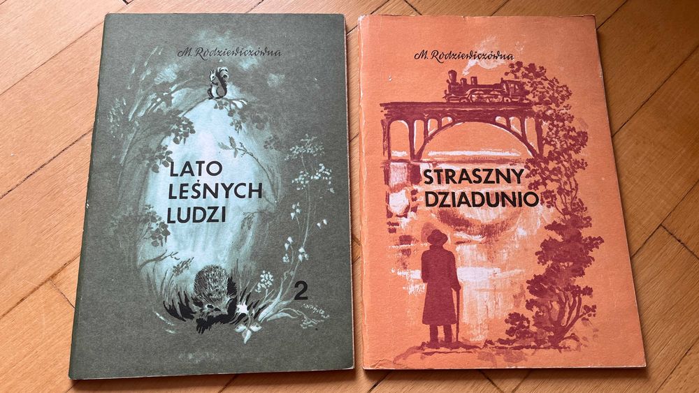 Książki 2 Rodziewiczówna Straszny Dziadunio 1984 Lato leśnych ludzi