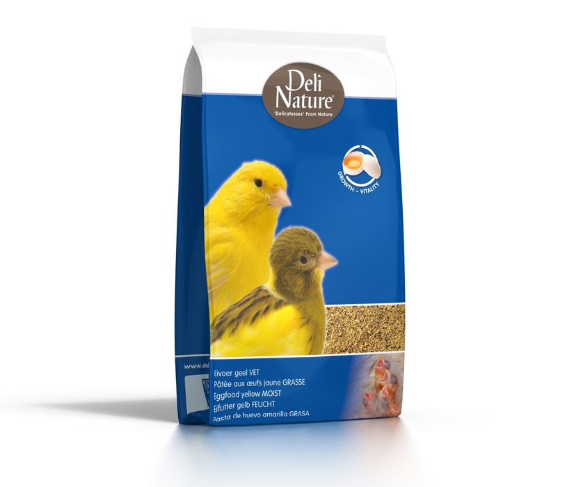 Deli nature pokarm jajeczny wilgotny żółty z miodem kanarek super cena