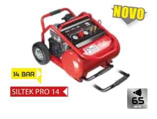 SILTEK PRO 14 Compressor ar comprimido Silencioso-Isento de Óleo 14bar