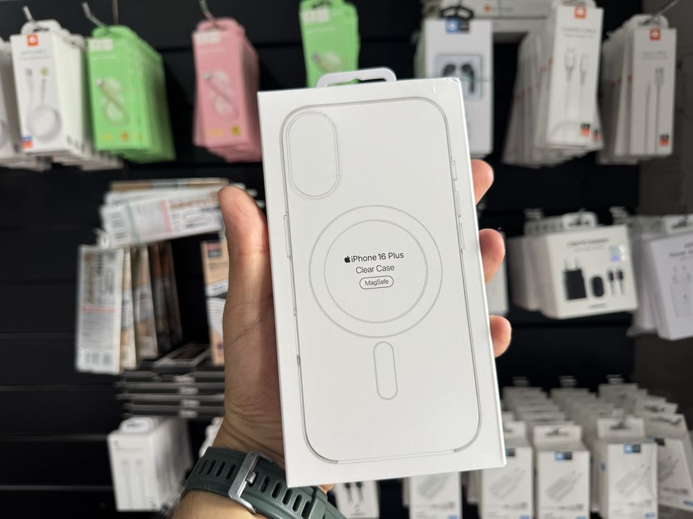 Чохол Clear Case з анімацією для iPhone 16 Plus | MagSafe