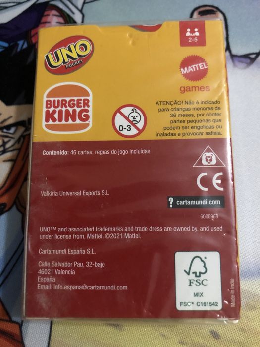 UNO Pocket ( Selado/Novo )