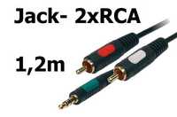 Kabel Prolink 2RCA- Jack 3,5mm 1,2m