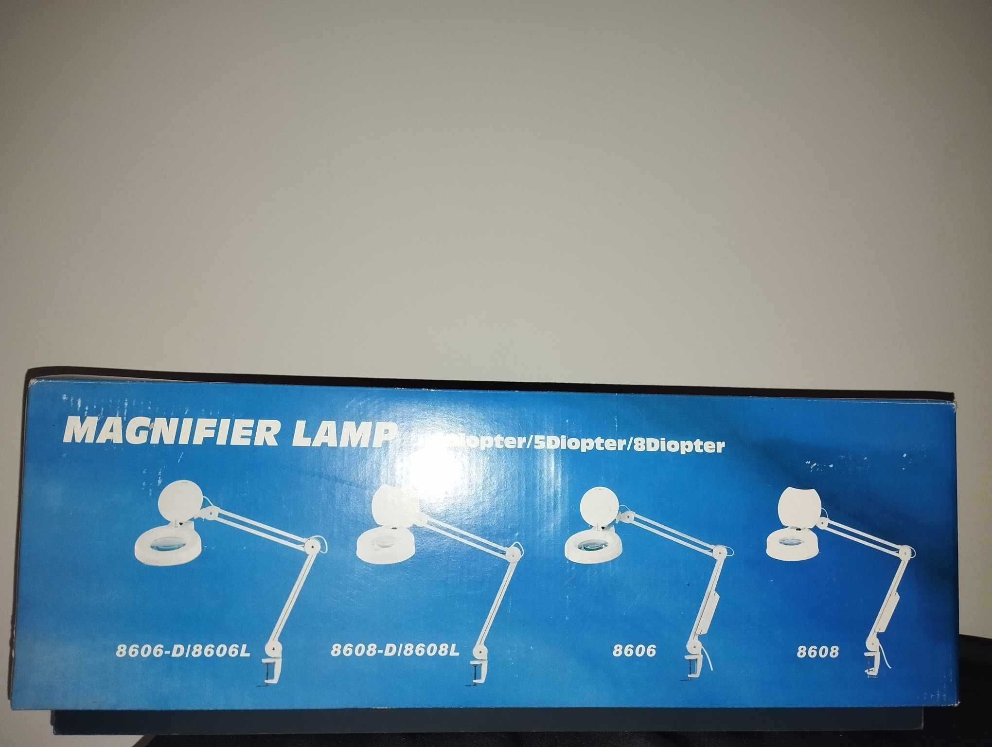 Lampa 90 LED Lupa szkło powiększające 3 diopter LU8606