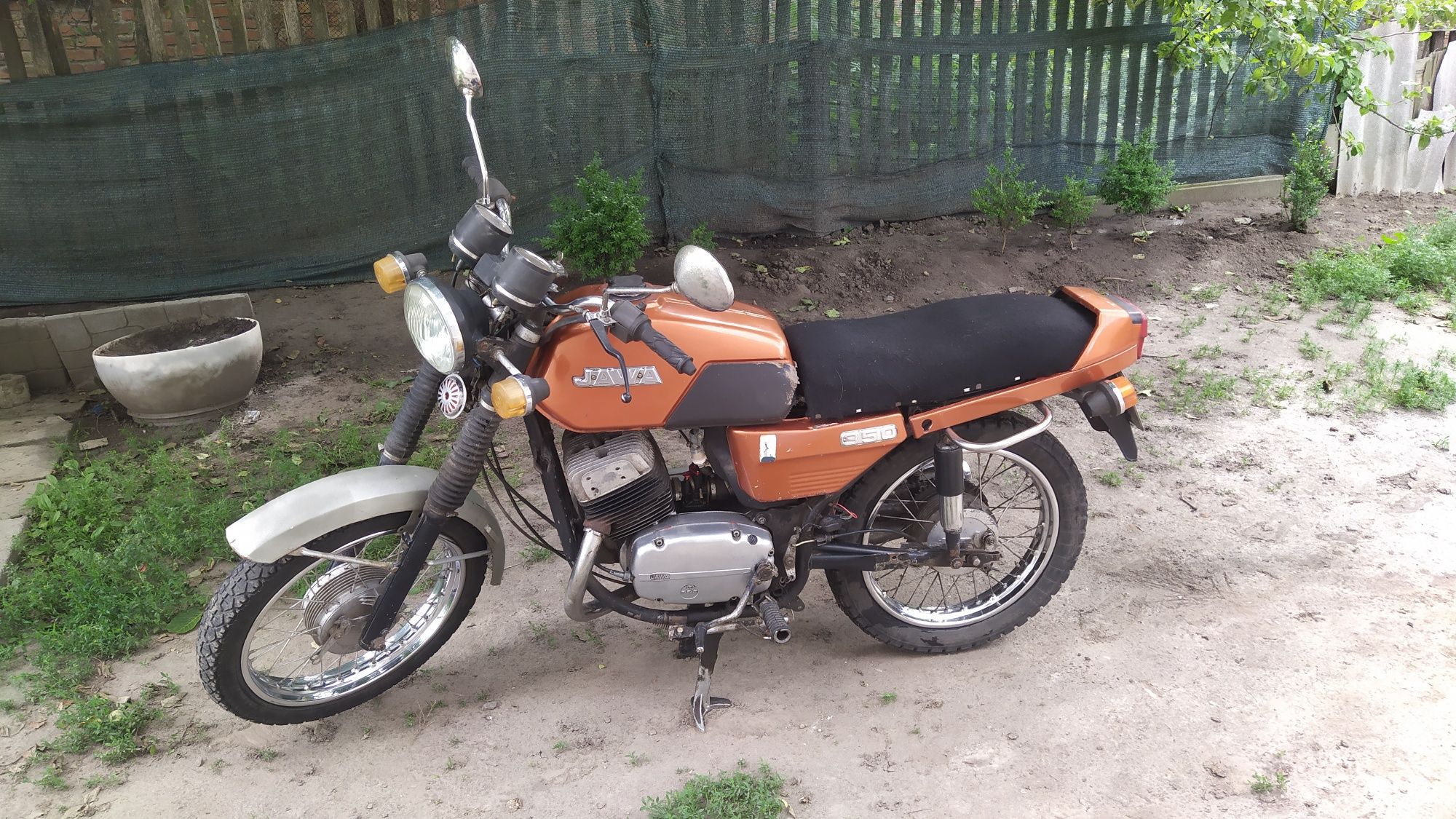 Ява 350 634 638 на ходу