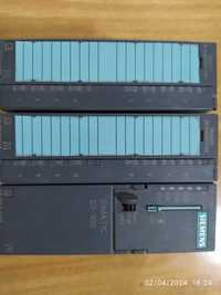CPU Siemens S7-300, e duas cartas IO.
