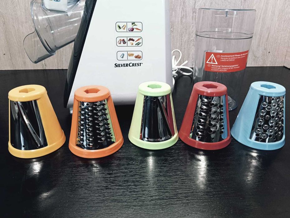 Терка овочерізка електрична SilverCrest SGR 150 D1 5в1 150 Вт Уцінка !