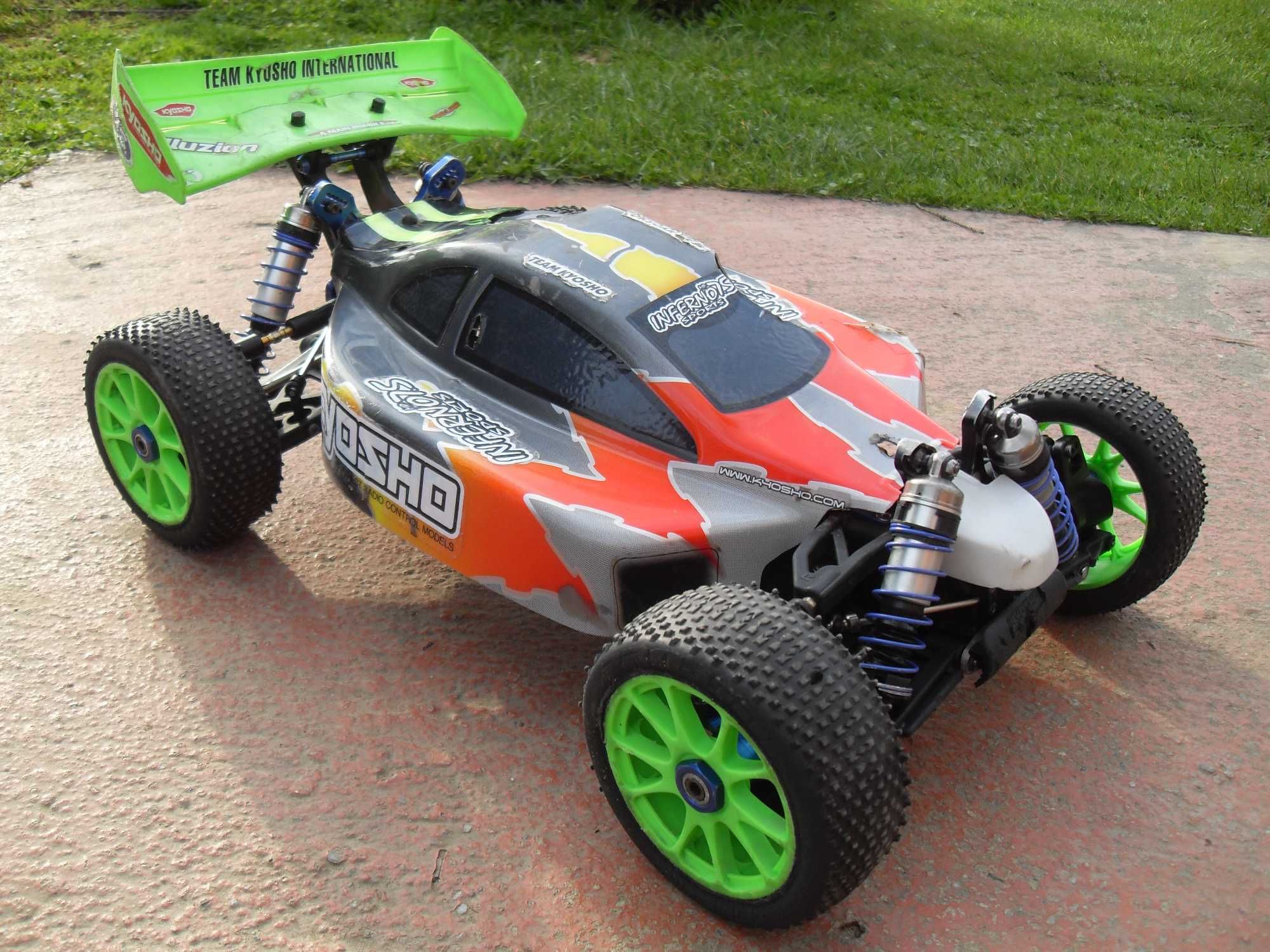 KYOSHO INFERNO BUGGY 1:8 Nitro Model RC Spalinowy 4WD OS MAX 21