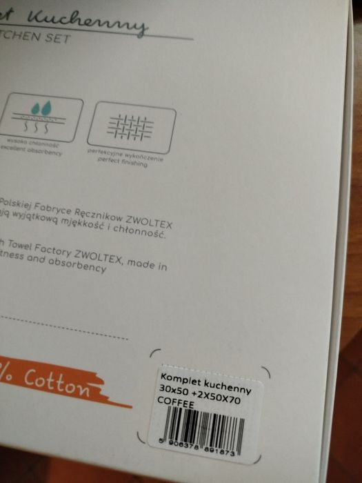Komplet kuchenny ściereczki Zwoltex Nowe
