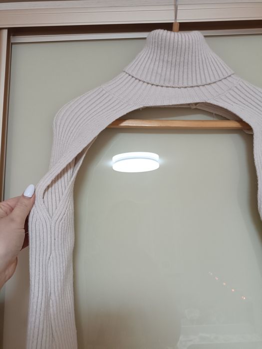 Болеро з горловиною/ міні светр від zara