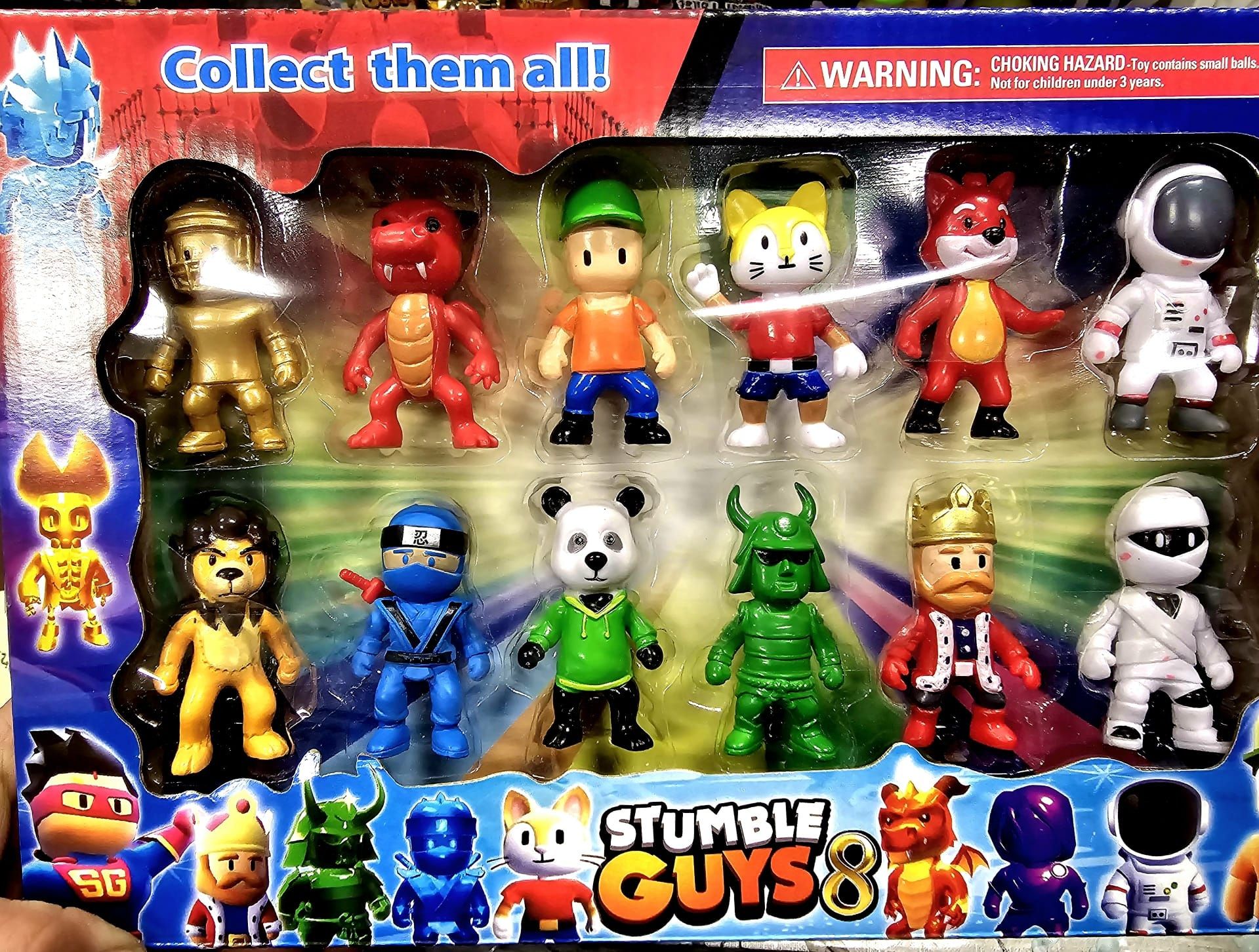 Ekstra figurki nowe Stumble Guys zestaw zabawki
