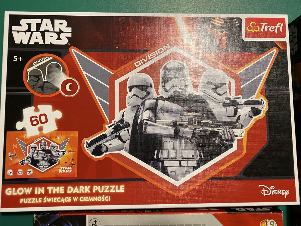 Puzzle Star Wars 5 zestawów