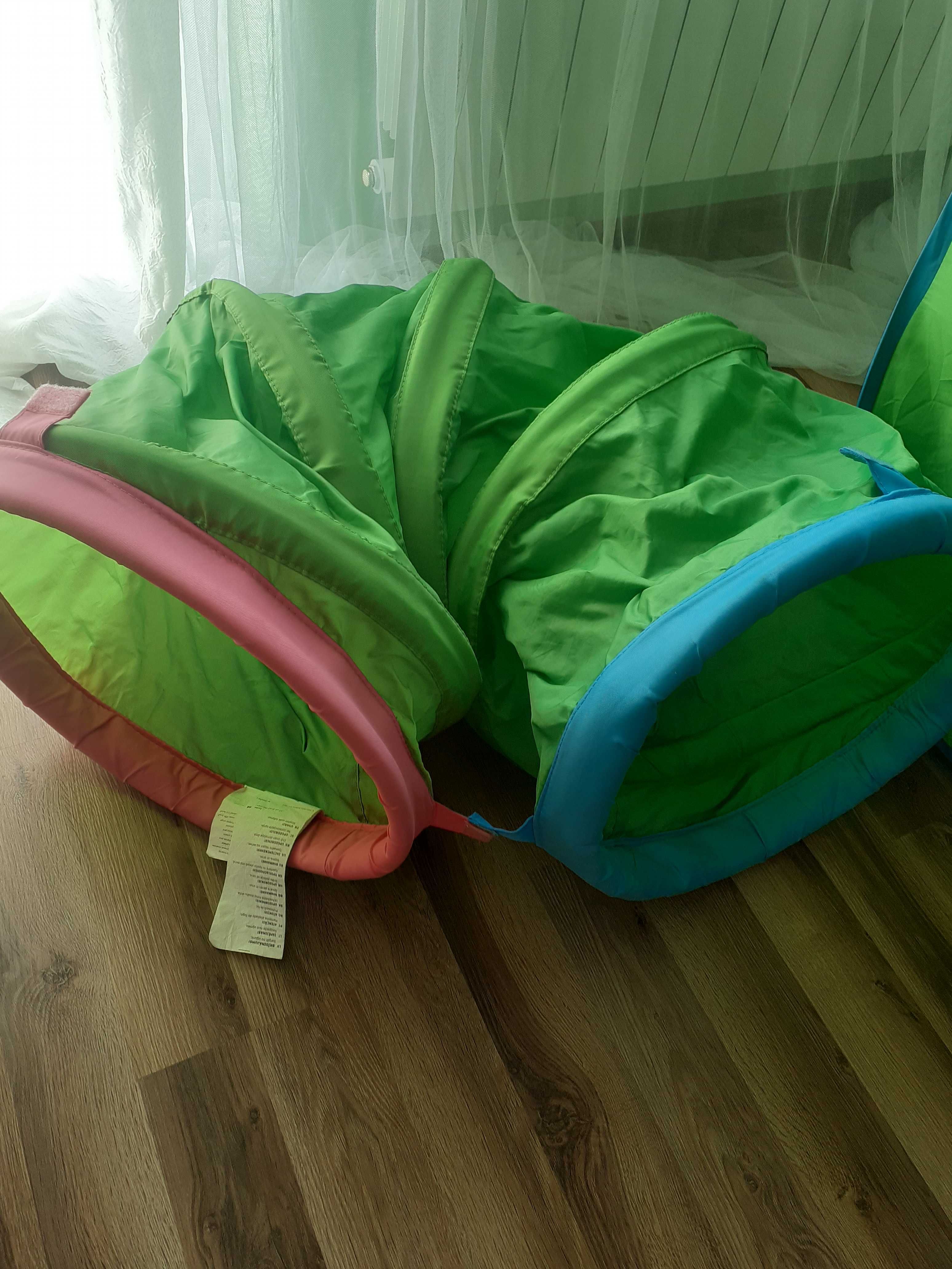 Walizka Lol Wózek dla lalek, Tunel Ikea Bus zielony i taboret home&you