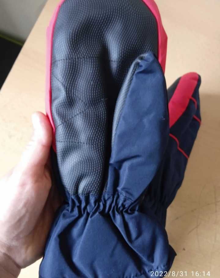 Nowe rękawice rękawiczki  narciarskie rozmiar 7 granatowe lidl crivit