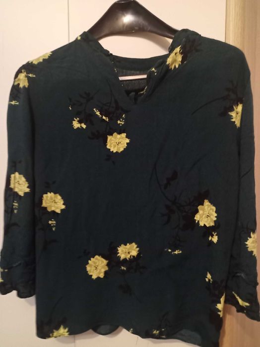 Bluzka damska zielona