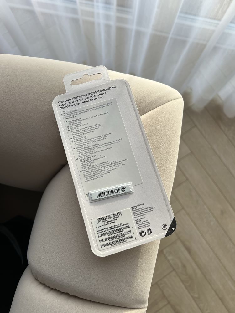 Niwe oryginalne przezroczyste etui Clear Case do Samsung Galaxy S21+