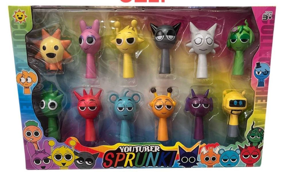 Zestaw figurki sprunki dla dzieci
