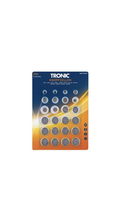 Батарейки таблетки TRONIC 24 шт