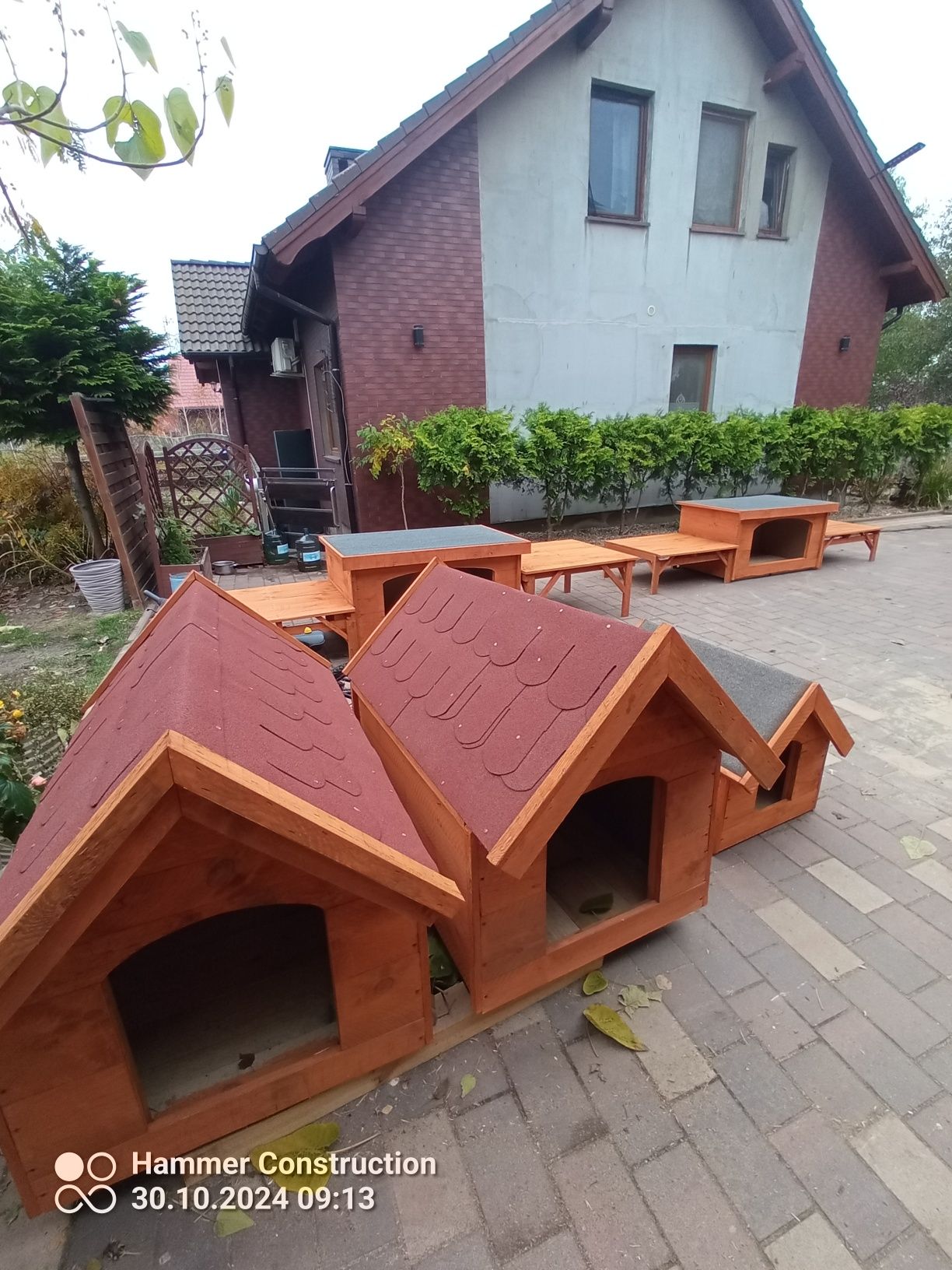 Buda dla psa ocieplana zaimpregnowana