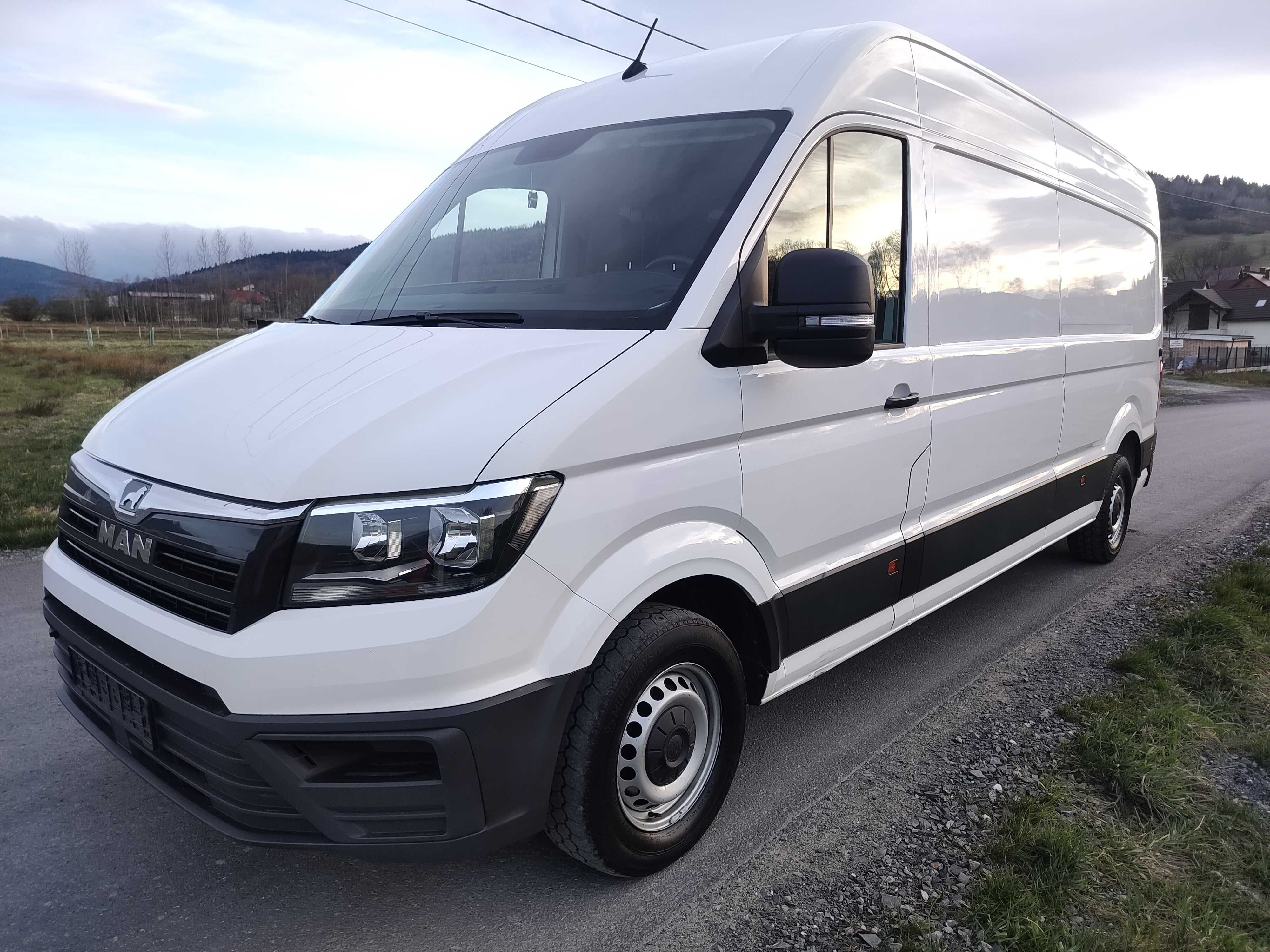 MAN TGE 3.140 max sprowadzony automat, sprowadzony crafter serwisowany