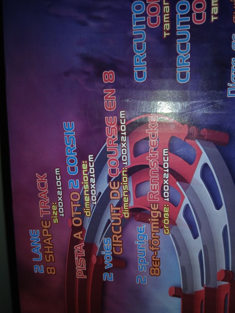 Pista carrinhos scan 2 go