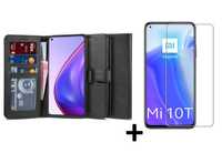 Etui Wallet 2 + Szkło Płaskie Do Xiaomi Mi 10T / 10T Pro