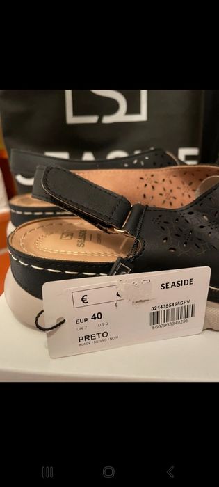 Sandálias Seaside número 40