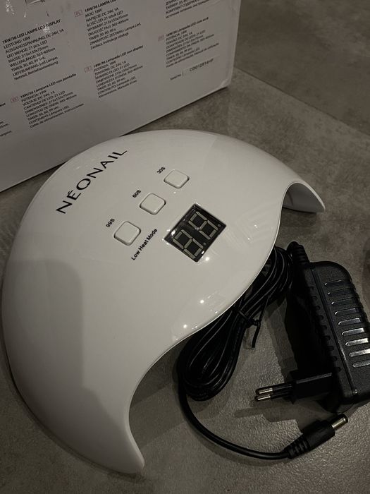 Lampa UV LED do paznokci hybrydowych 18W/36 Neonail NOWA!
