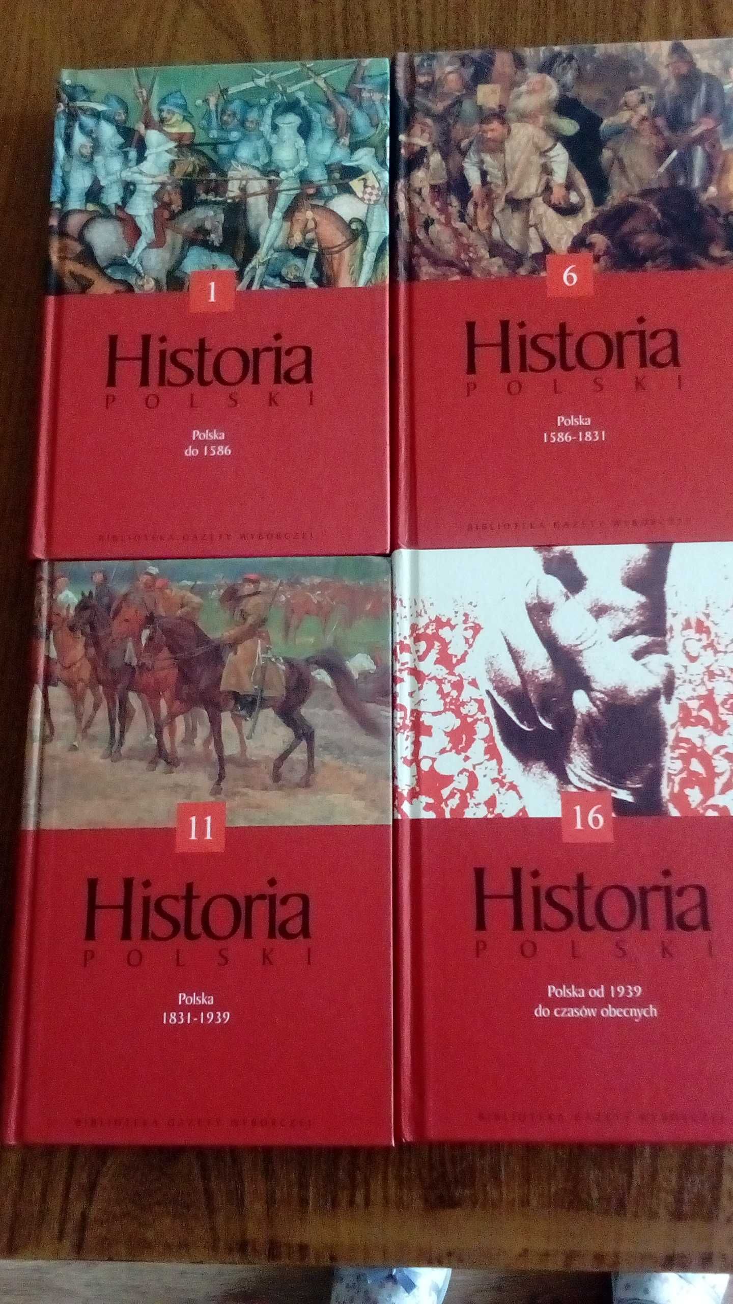 Historia Polski 4 tomy